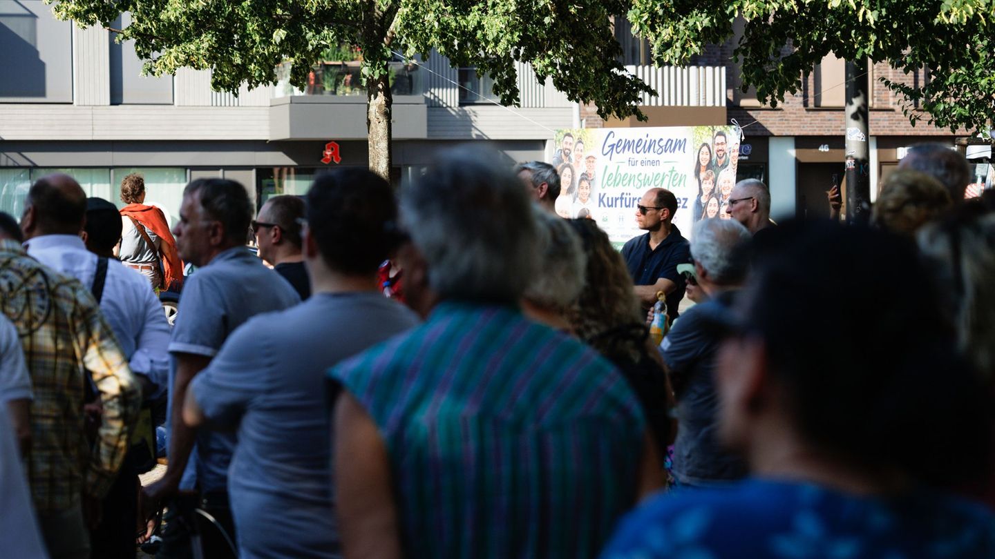 Protest: Demo im Kurfürstenkiez gegen Drogen und für mehr Sicherheit