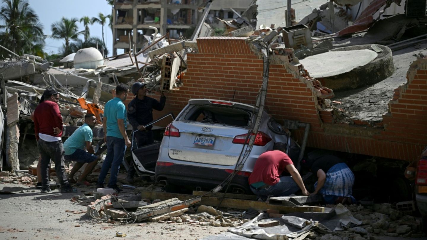 Mindestens 188 Tote bei Erdbeben in Venezuela - Internationale Hilfe läuft an