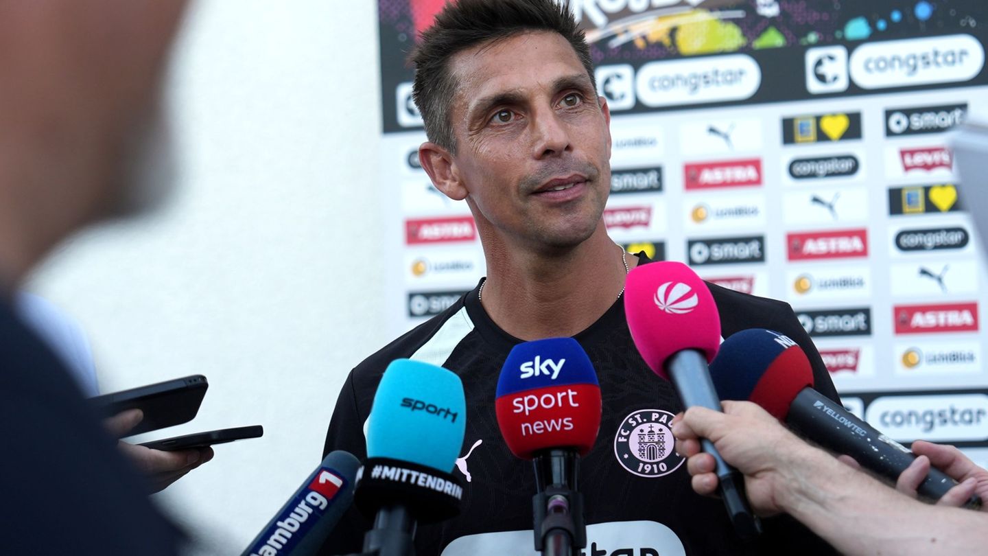 2. Bundesliga: Trainingsauftakt beim St. Pauli: Trainer Rapp legt los