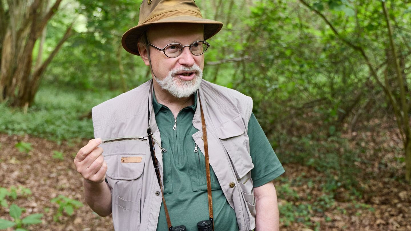 Naturerlebnis: Uwe Westphal imitiert mehr als Hundert Vogelstimmen