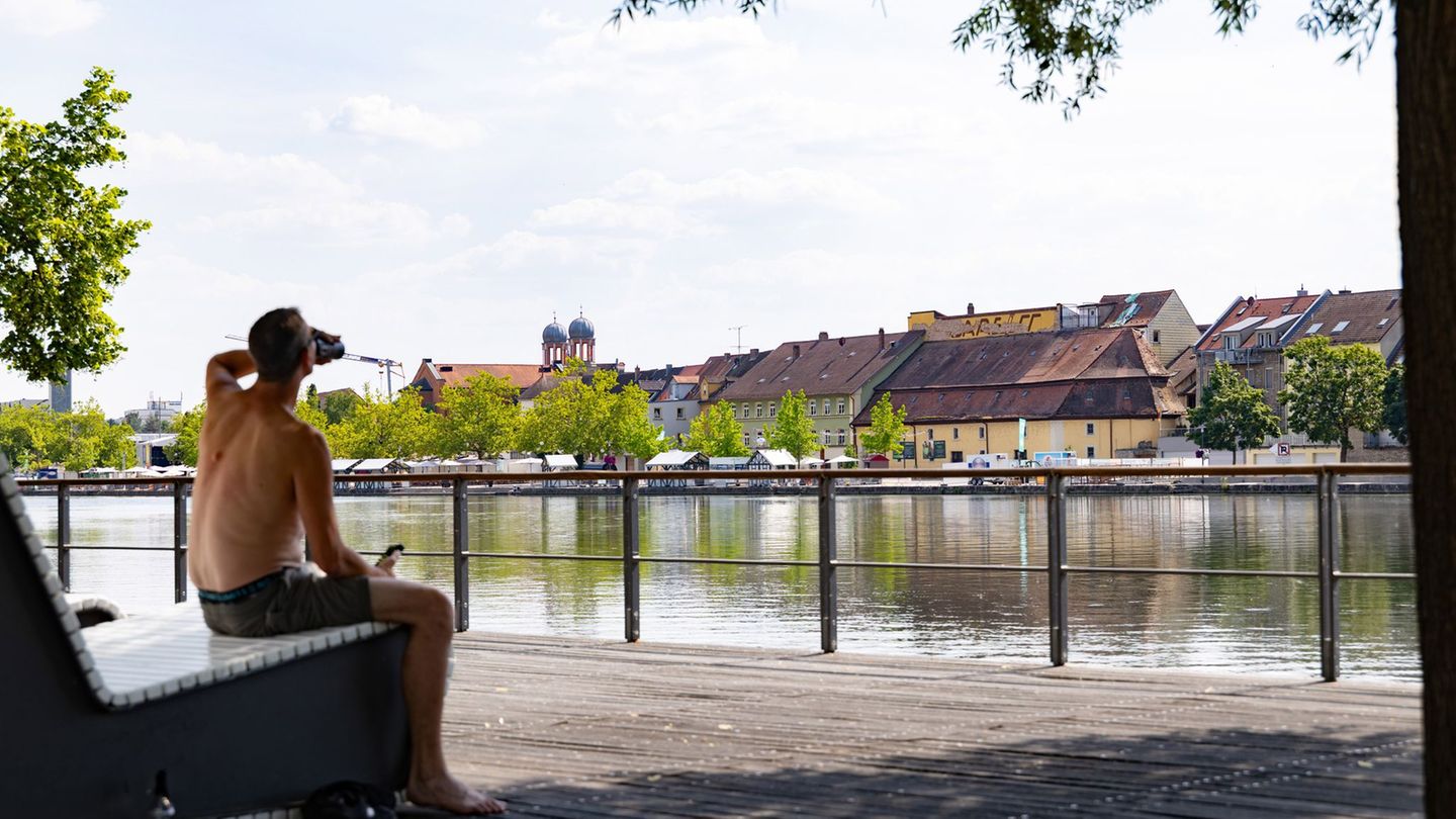 Temperaturrekord in Bayern - 40,7 Grad gemessen