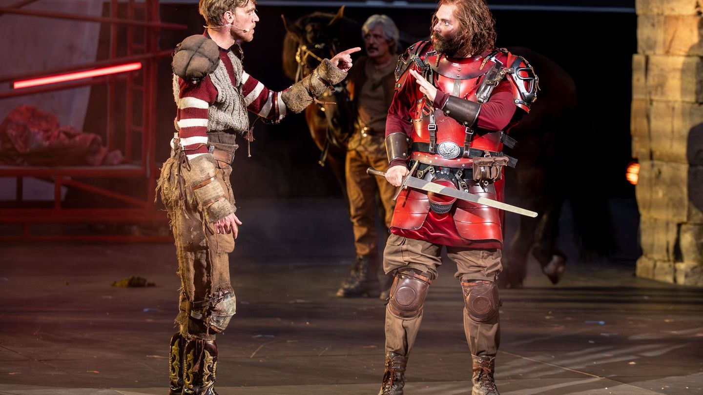 Kultur: Jubiläumsauftakt: „Parzival“ feiert Premiere in Bad Hersfeld