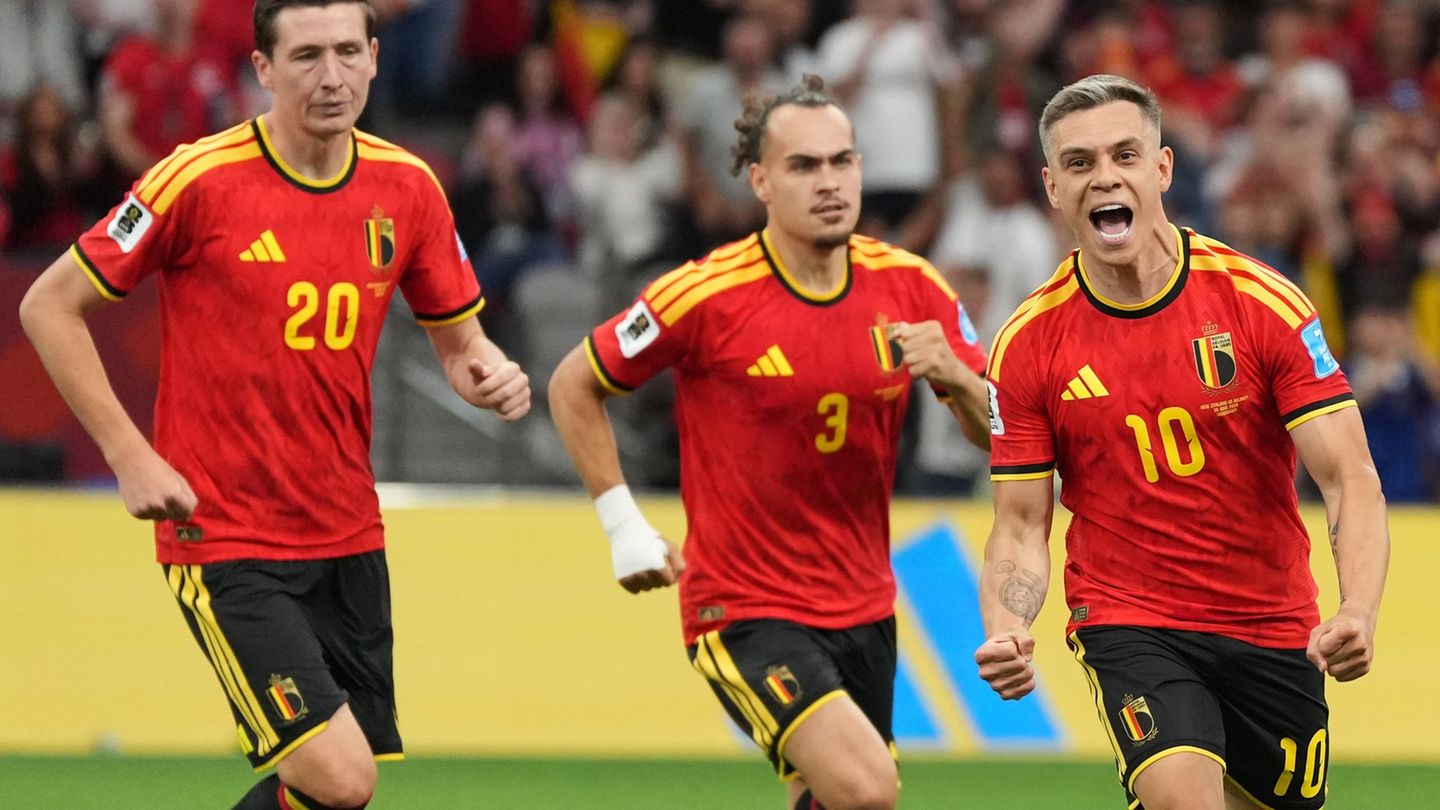 Fußball-WM: Trossard schießt Belgien weiter - Gruppensieg nach 5:1