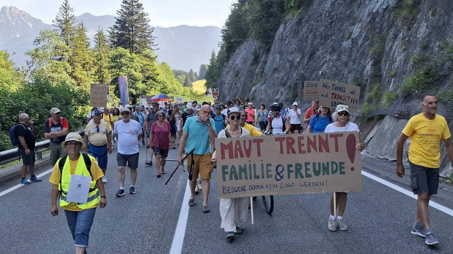 Alpenpass: Fernpass-Route in Tirol nach Demonstration wieder offen