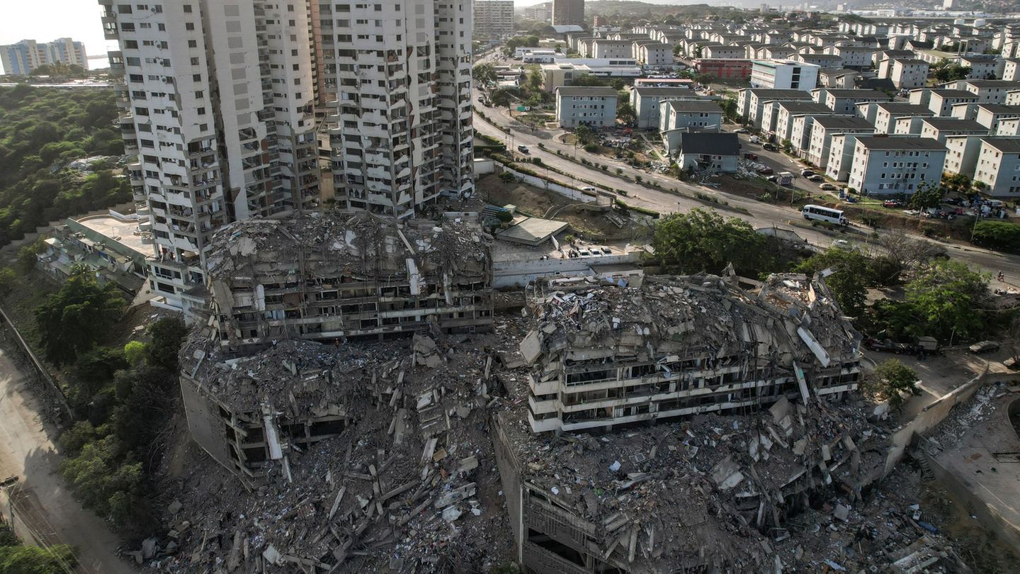 Erdbebenkatastrophe: Suche nach Vermissten in Venezuela läuft unter Hochdruck