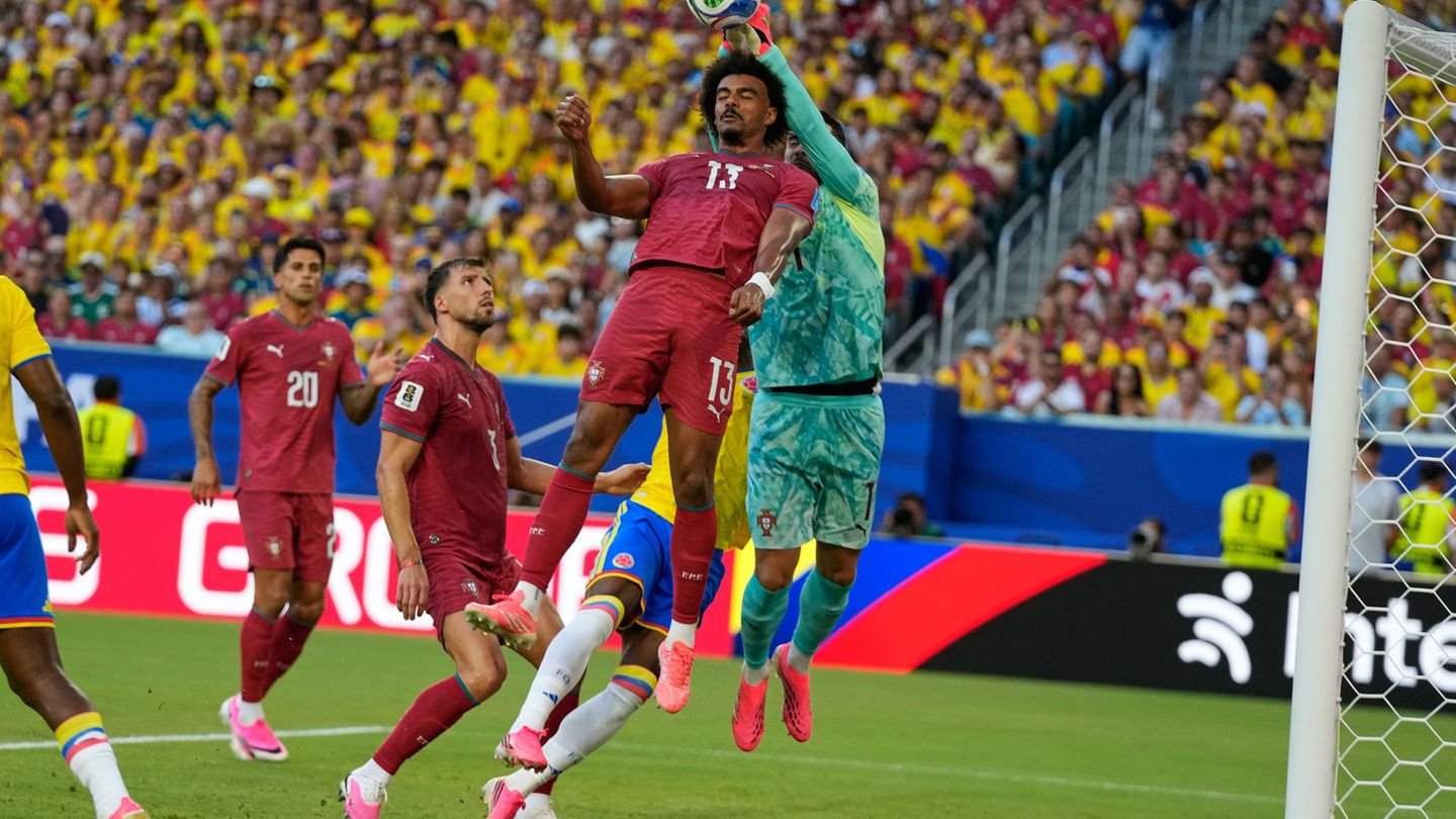 Fußball-WM: Gruppensieg verpasst: Portugal enttäuscht gegen Kolumbien