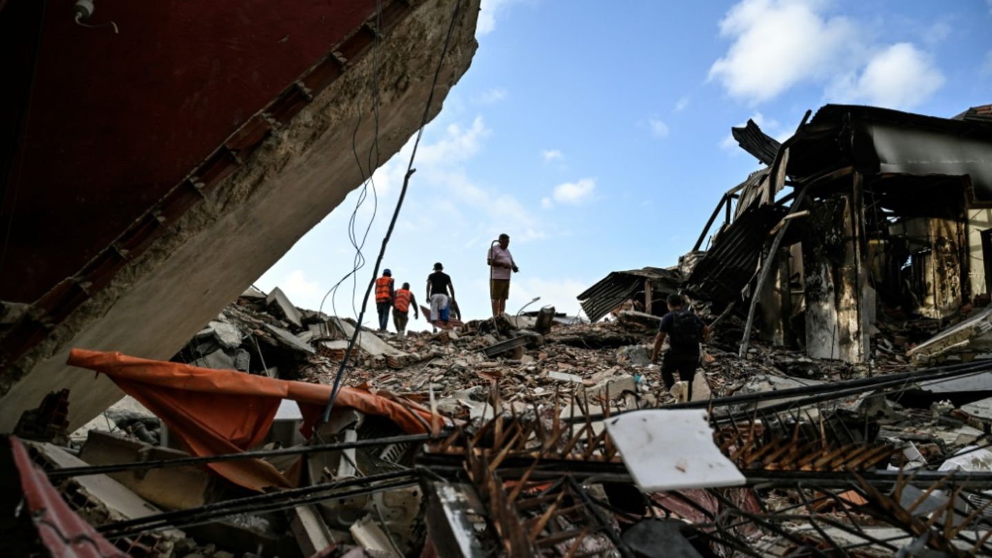 THW-Teams nehmen in Venezuela Suche nach Verschütteten auf