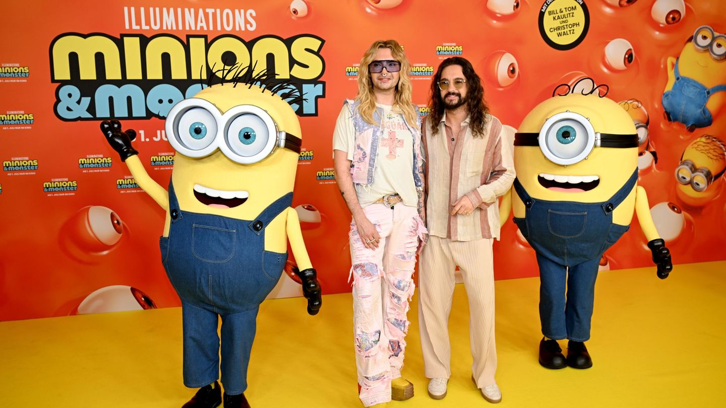 Kino: Kaulitz-Zwillinge feiern Premiere von „Minions & Monster“