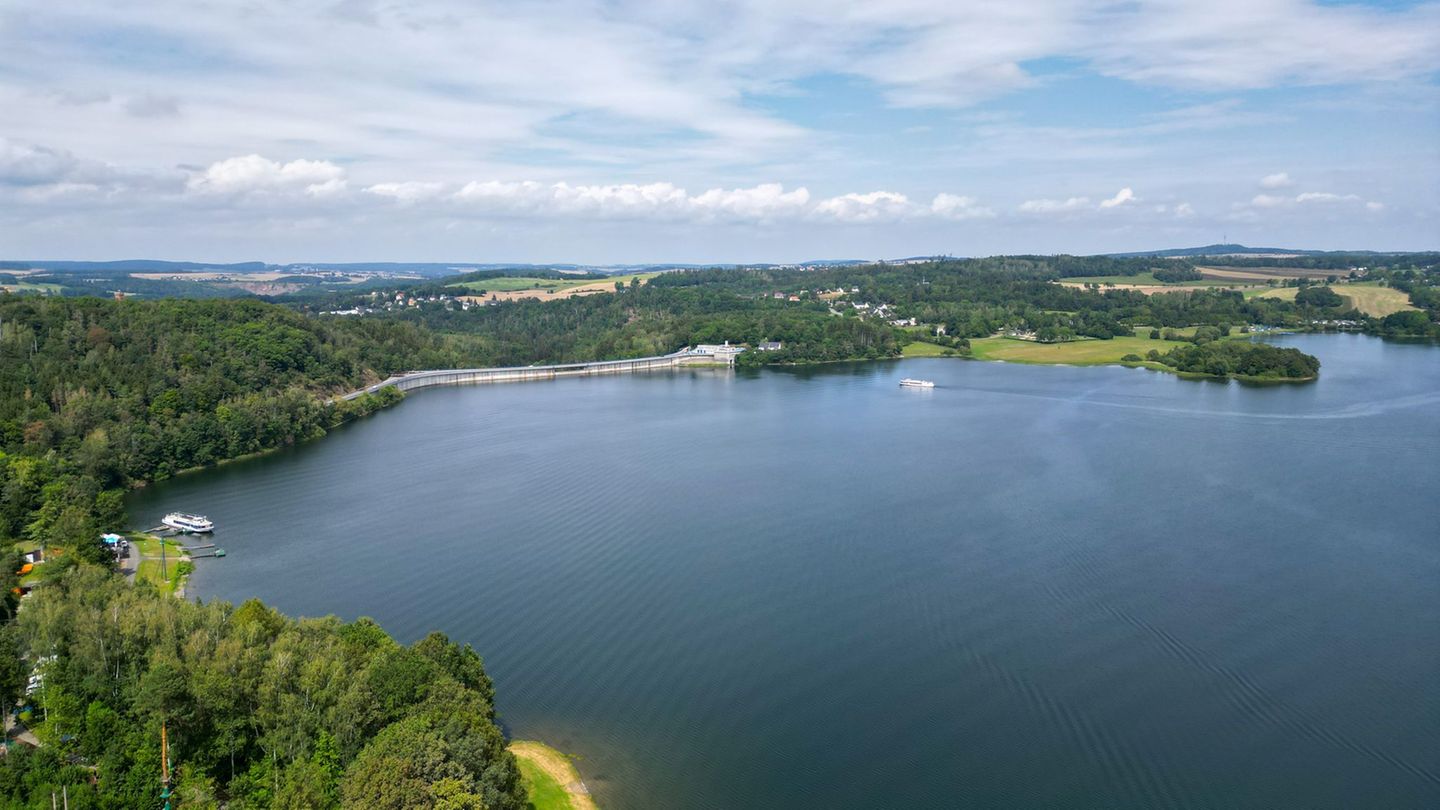 Unfälle: Zwei Männer nach Tretbootausflug an Talsperre Pöhl vermisst