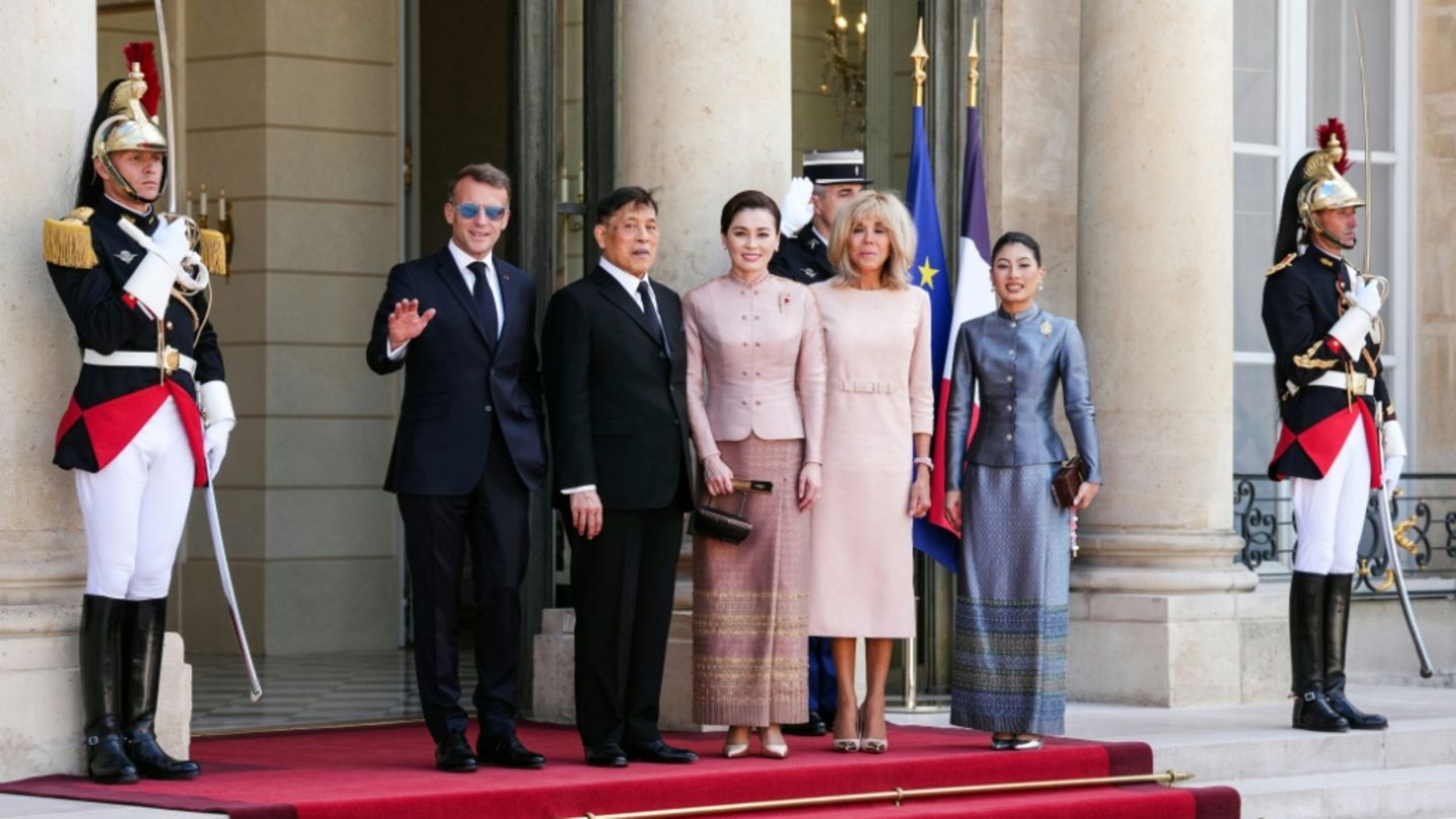Macron empfängt thailändischen König in Paris