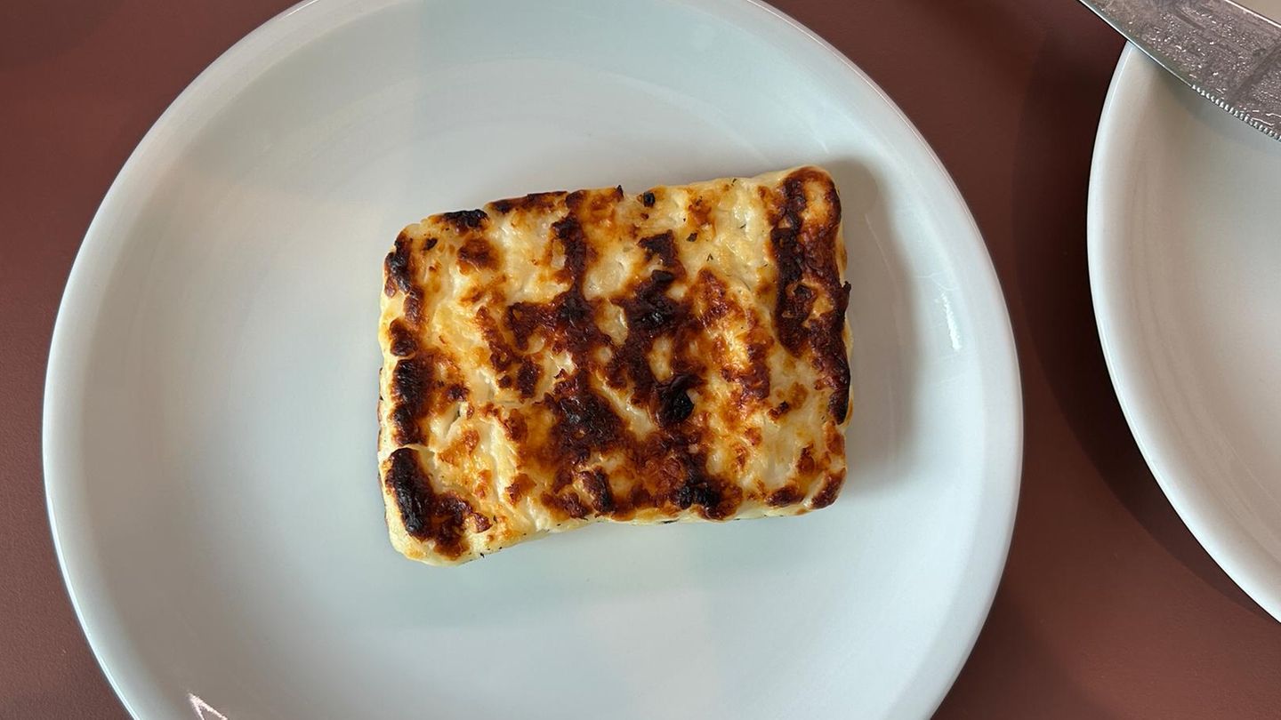 Der Grillkäse ist uns vielleicht etwas verbrannt. Aber er ist noch sehr gut genießbar