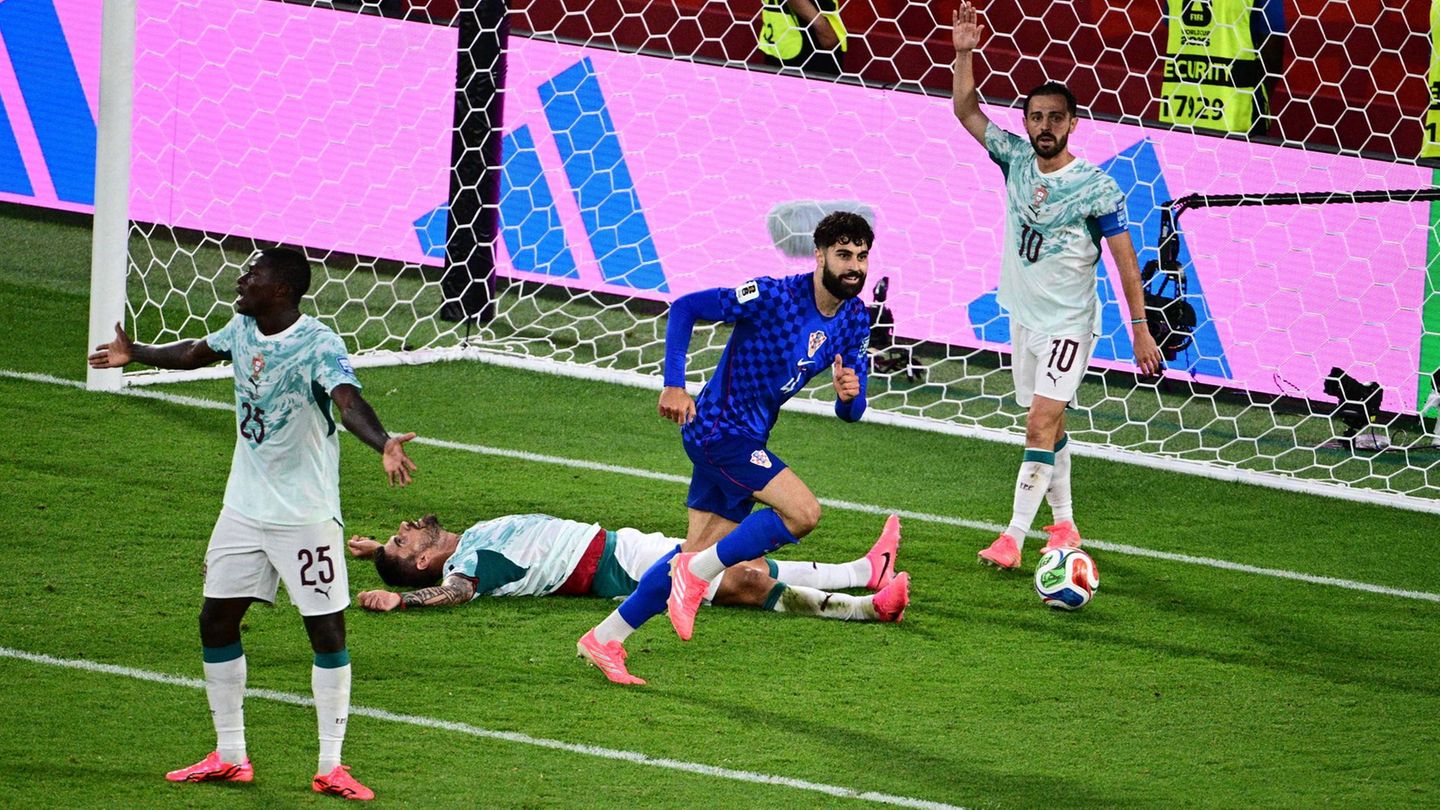 Aus gegen Portugal: Chip im Ball verhindert Kroatiens Ausgleich in der Nachspielzeit