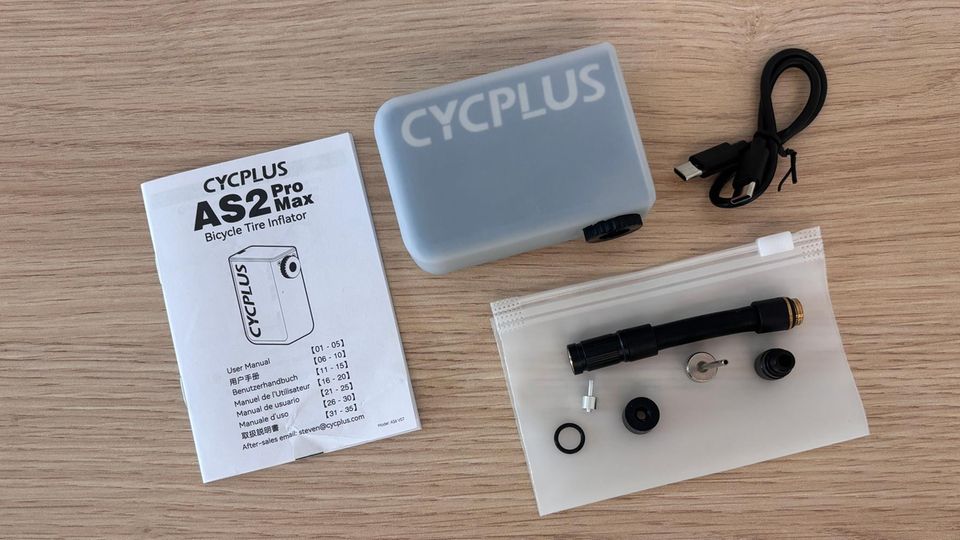 stern Akku-Luftpumpen-Test: CycPlus AS2 Pro Max