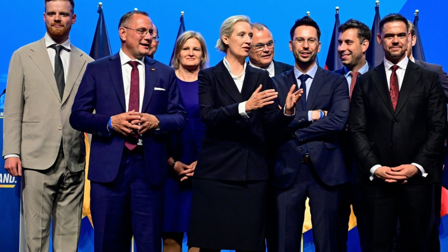 „Wir werden siegen“: AfD-Spitze bekräftigt zum Ende des Parteitags Machtanspruch