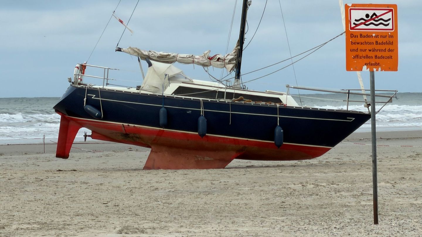 Notfälle: Segler sitzt im Hafen von Norderney fest