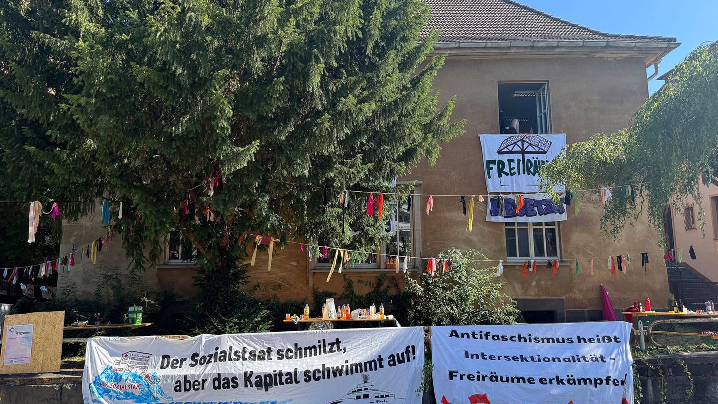 „Freie Träume verwirklichen“: Uni Gießen geht juristisch gegen Hausbesetzer vor
