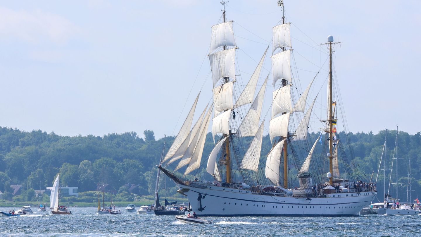 Marine-Segler: „Gorch Fock“ gewinnt Wettfahrt mit Schwesterschiffen