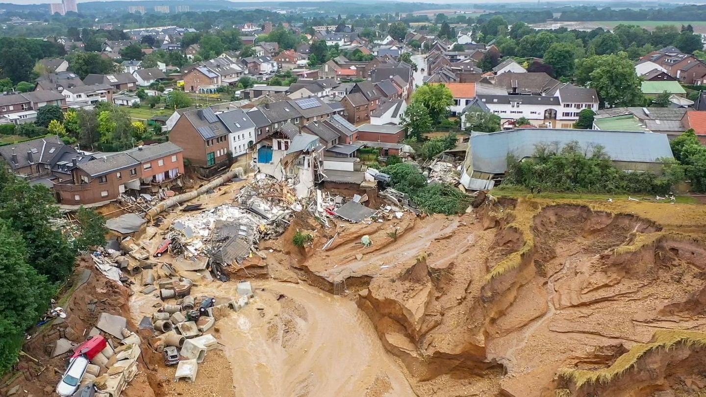 This is what it looked like after the flood disaster in the Ahr Valley