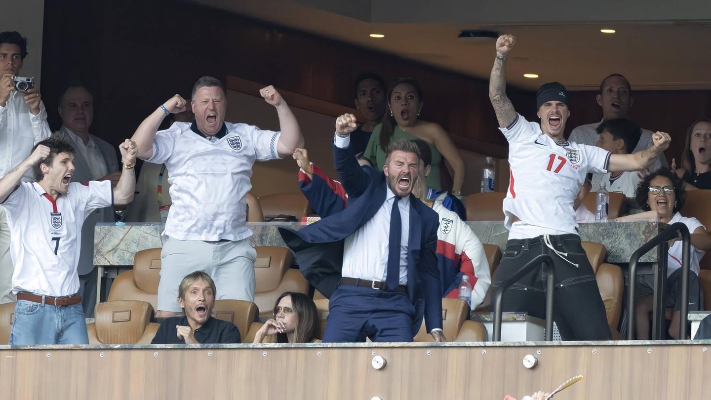 Victoria Beckham: England's victory leaves her cold - | David comments