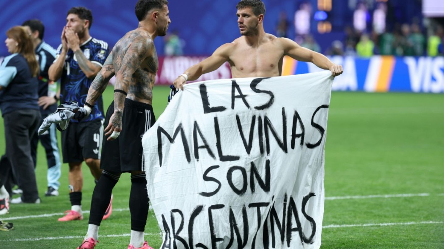 Falkland-Transparent bei WM: Britischer Minister fordert Fifa-Ermittlungen gegen Argentinien