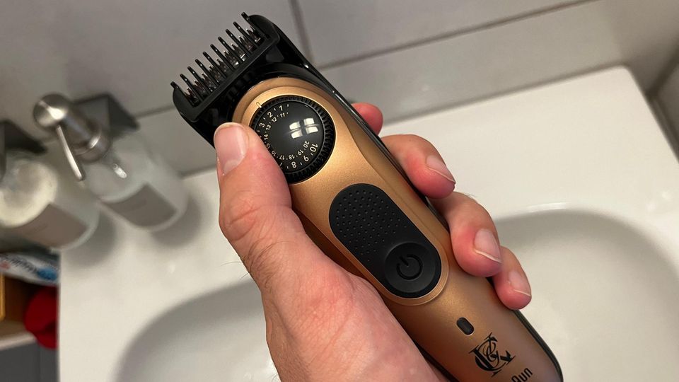 Barttrimmer Test: King C. Gillette Elektrischer Bartschneider Herren Pro