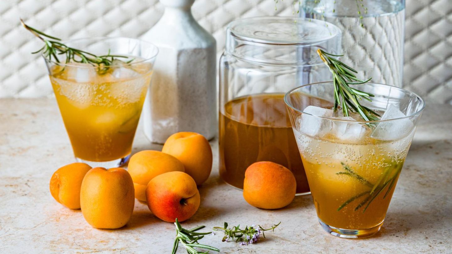 stern-Küche: Aprikose, Essig, Zucker: Der fruchtigste Sommerdrink, den du kennen solltest