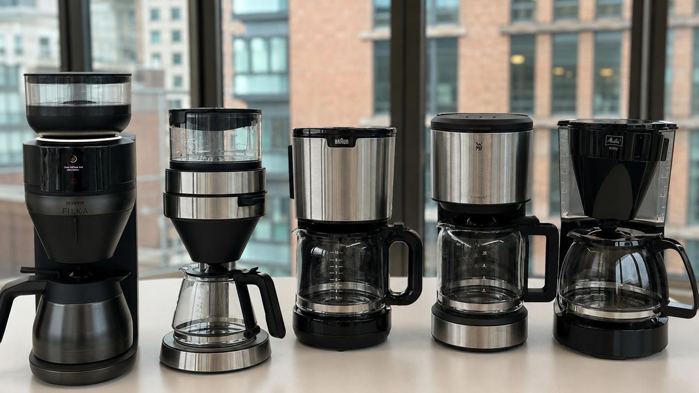 Alle Filterkaffeemaschinen auf einem Blick