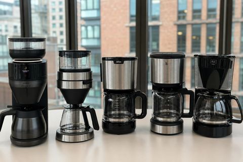 Alle Filterkaffeemaschinen auf einem Blick