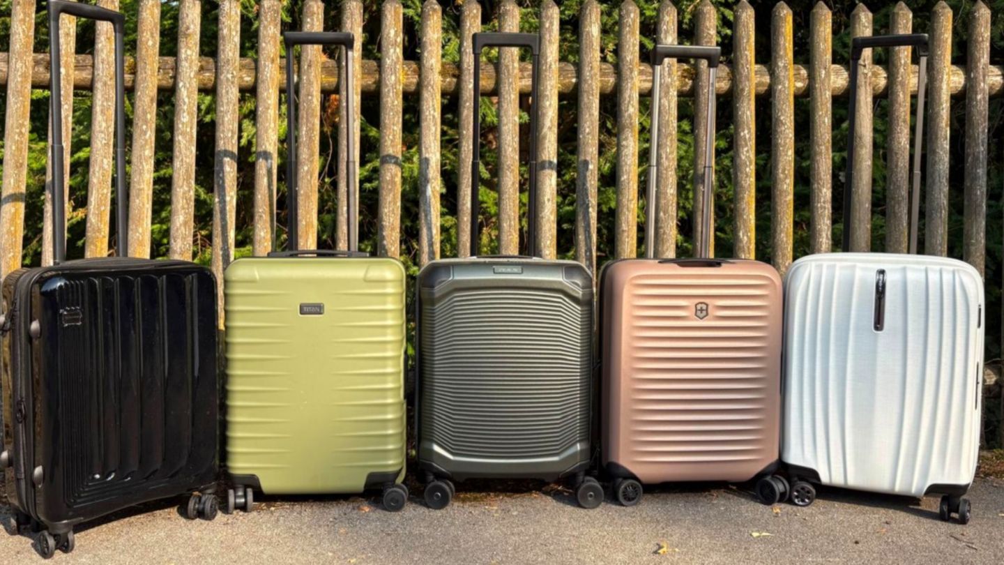 Nur Handgepäck!: Handgepäck-Koffer im Test: Gute Reisebegleiter gibt’s schon ab 35 Euro