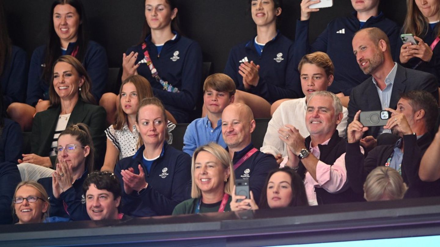 Prinzessin Kate und Prinz William: Familienausflug zu den Commonwealth Games