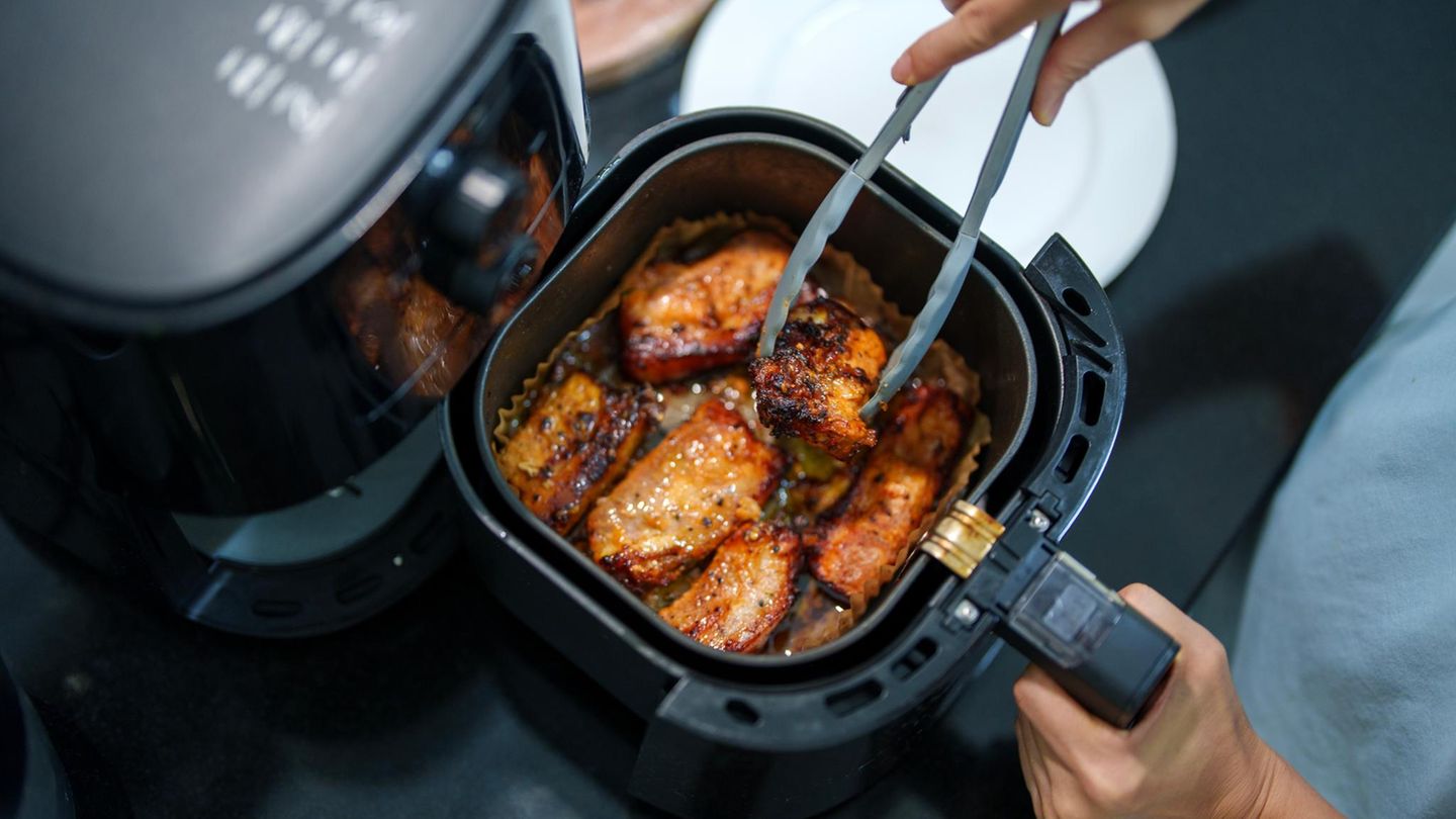 Airfryer-Angebot: Ninja SL400EU reduziert: Der Deal spart Platz in der Küche und Geld auf dem Konto