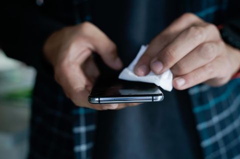 Smartphone reinigen