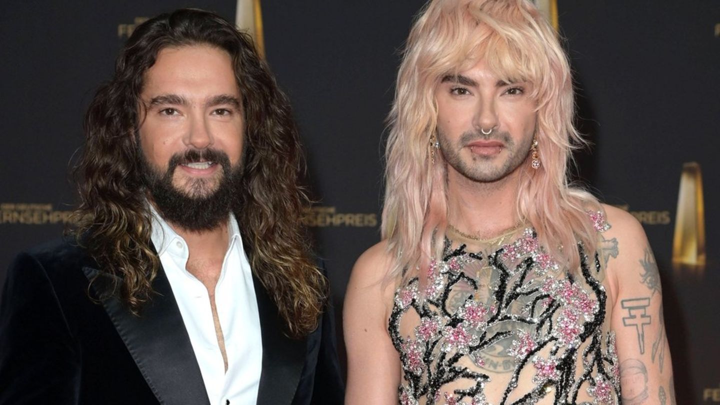 Bill Kaulitz und Tom Kaulitz: Sie feiern mit Heidi und Herzballons