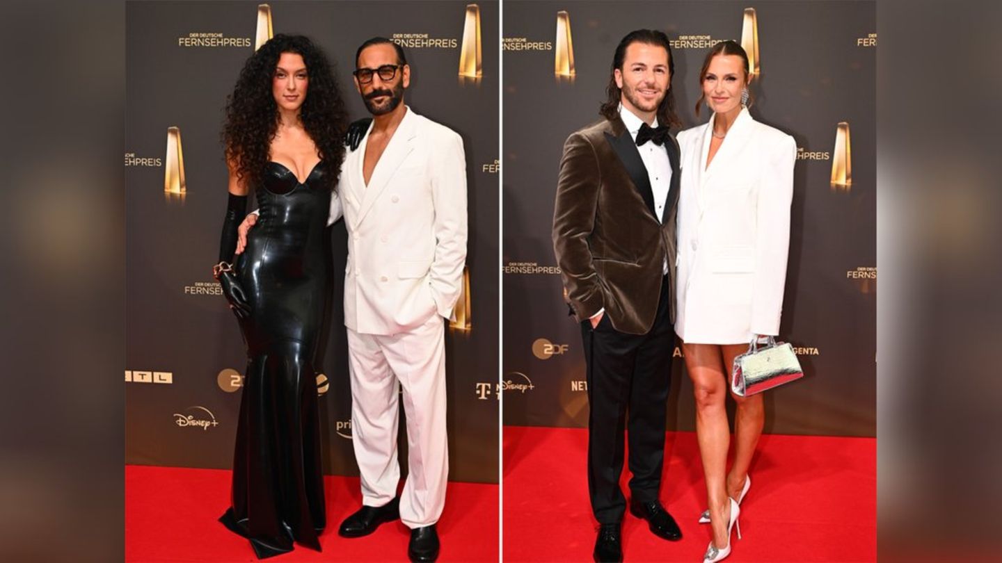 Deutscher Fernsehpreis 2026: Power-Pärchen auf dem roten Teppich