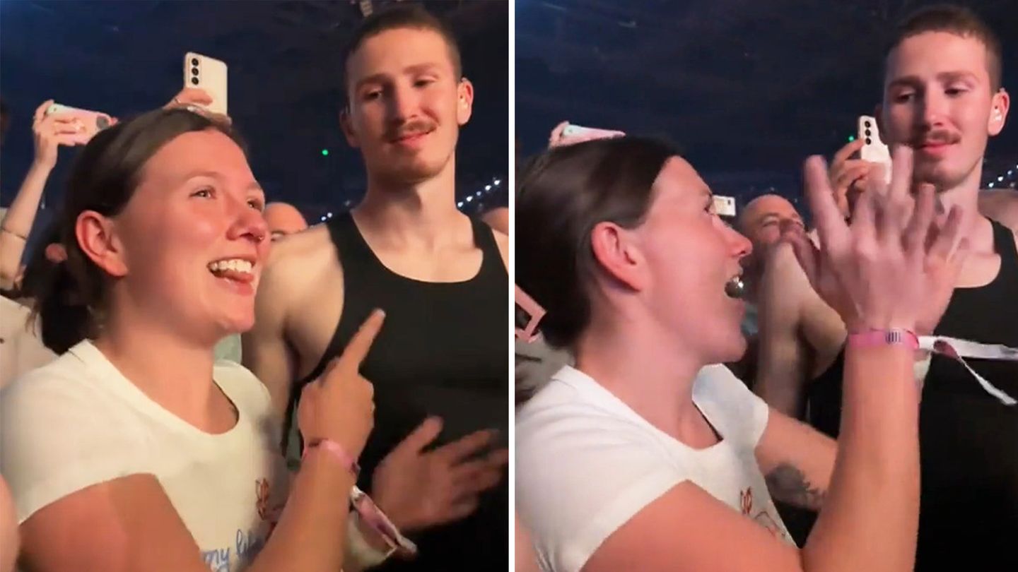 Loving gesture for deaf friend touches millions