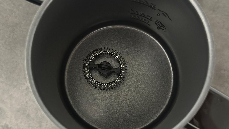 Der Milchaufschäumer