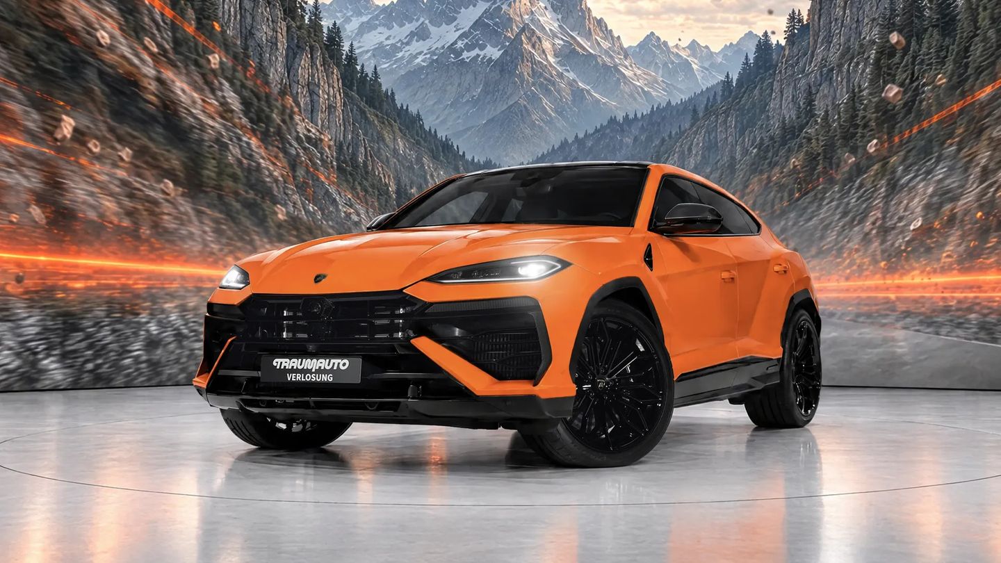 Er hat 799 PS : Lamborghini Urus SE im Wert von 360.000 Euro wird verlost