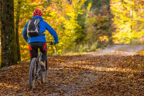 Fahrradrucksack im Herbst: Trocken, sichtbar und sicher unterwegs