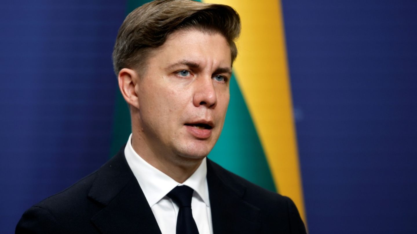 Merz empfängt litauischen Ministerpräsidenten Sinkevicius im Kanzleramt