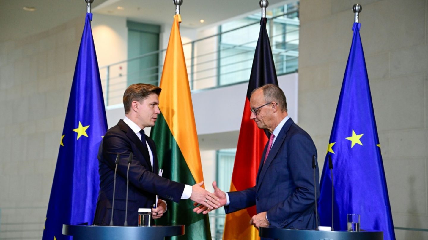 Merz betont Bedeutung der Sicherheit des Baltikums für die Sicherheit Deutschlands