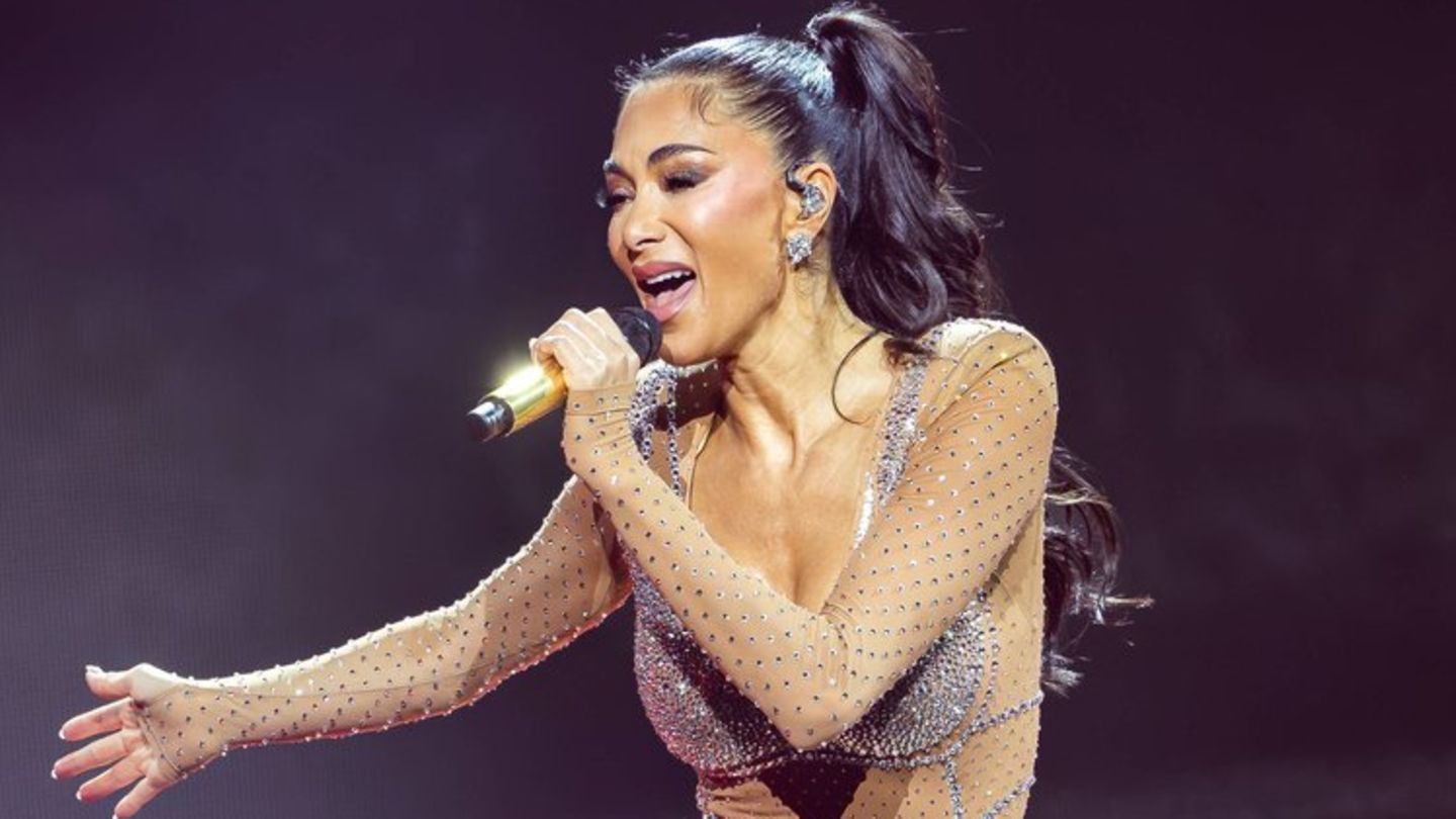 Nicole Scherzinger: This is what her leg looks like after the burn