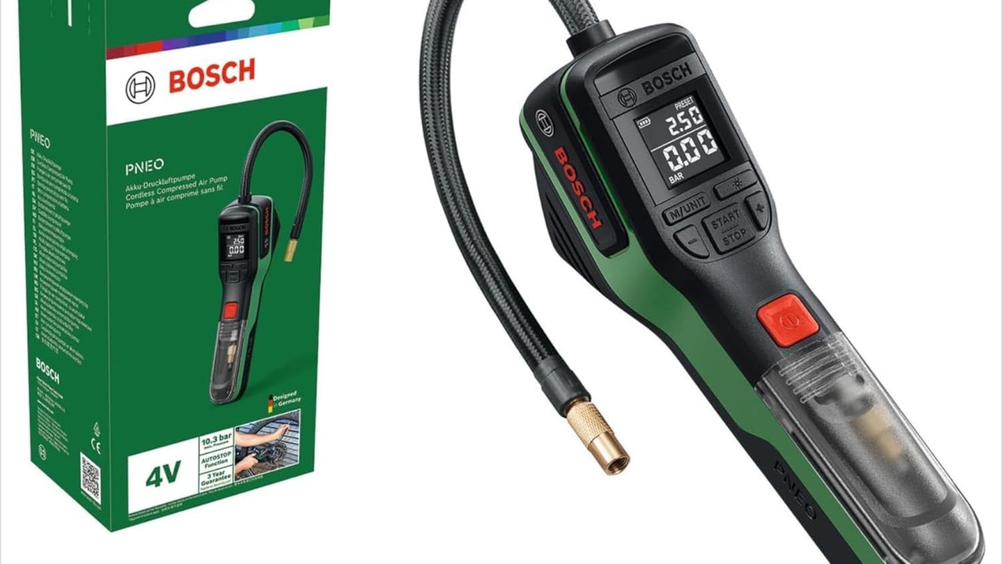 Die Bosch Fahrradpumpe
