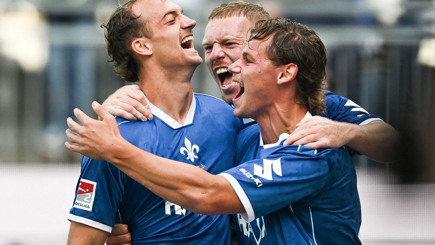 Zweite Fußball-Bundesliga: 3:1 gegen Cottbus: Darmstadt verlässt letzten Tabellenplatz