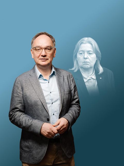 Nico Fried und Bärbel Bas