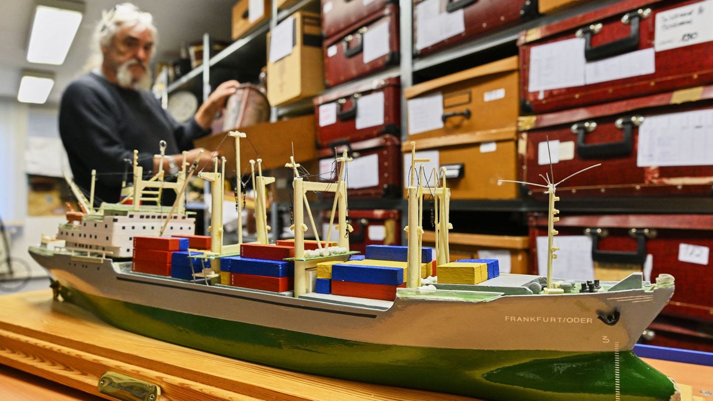 Museum: MS Frankfurt/Oder: Modell erinnert an DDR-Technikgeschichte