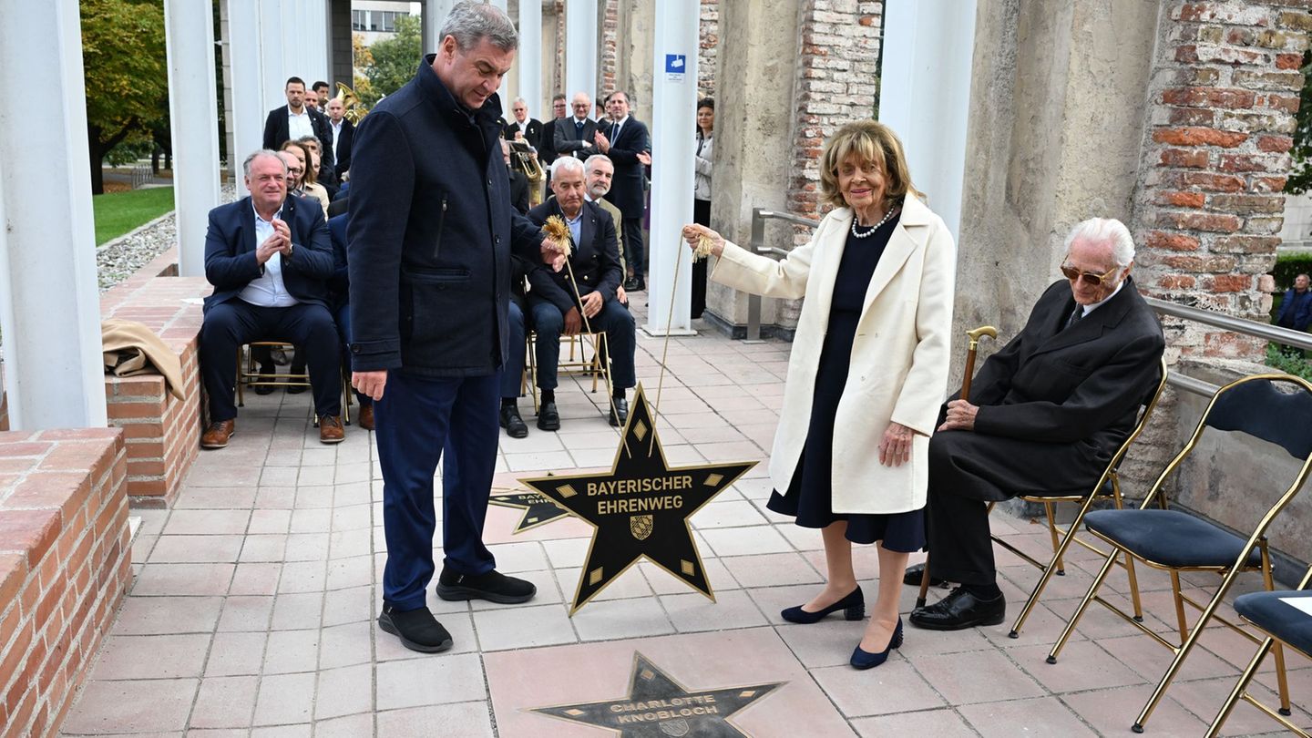 Bayerischer Ehrenweg: Söder eröffnet bayerischen „Walk of Fame“