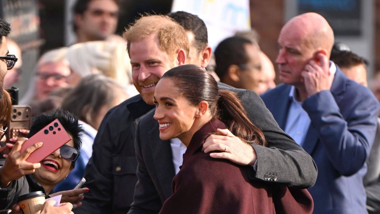 Prinz Harry und Herzogin Meghan in Nottingham: Erster Paar-Auftritt seit ihrer Rückkehr