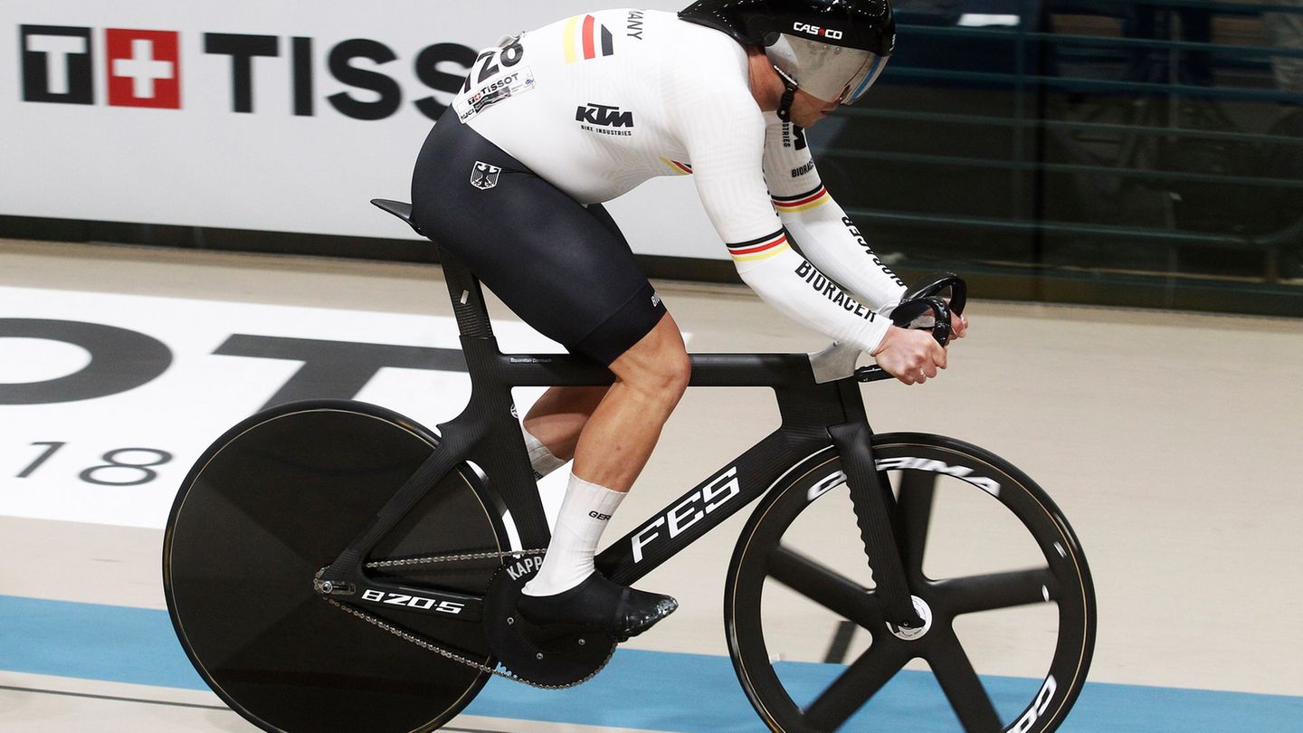 Titelkämpfe in Shanghai: Bahnrad-WM: Dörnbach gewinnt Silber im Keirin