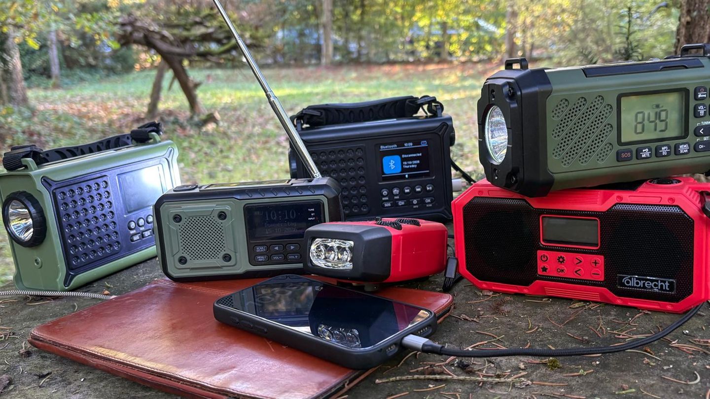 Kurbelradio Test: Fünf Produkte im Vergleich