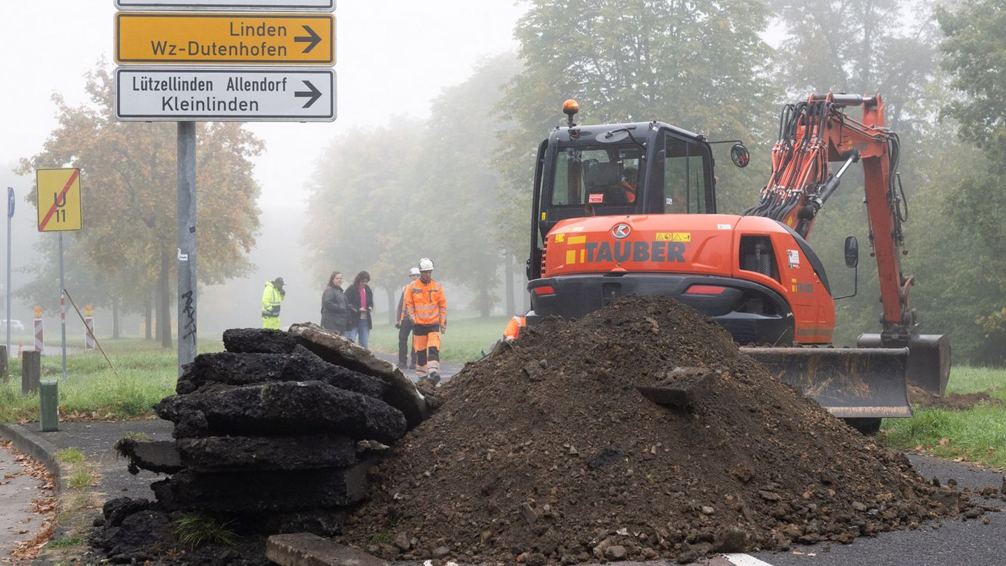 Einsatz: Suche nach Weltkriegsbombe in Gießen dauert an